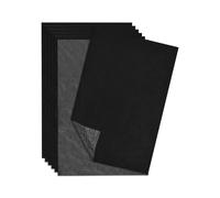 Lot de 50 feuilles de papier calque A4 - Papier carbone à tracer - Papier bleu - Pour écrire - Papier de transfert - Papier de transfert - Papier graphite d'un côté - Pour papier d'emballage - Stencil
