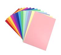 Lot de 50 feuilles de papier cartonné coloré de 8 K Couleurs assorties Pour dessin, peinture, fabrication de cartes de vœux, papier fait à la main
