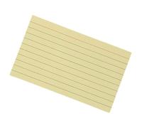 Lot de 50 feuilles de papier coloré ligné de 7,6 x 12,7 cm de large pour étude, notes, journal, cartes mémoires lignées pour étudier