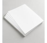 Lot de 50 feuilles de papier couché soyeux A4 - 150 g/m² - Finition lisse semi-mate - Compatible avec imprimantes laser et numériques