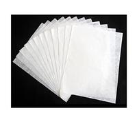 Lot de 50 feuilles de papier de mûrier - Motif origami - Fabriqué à la main - Fabrication de cartes - Découpage en verre