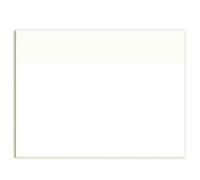 Lot de 50 feuilles de papier de notes autocollantes transparentes, imperméables, marque-pages, autocollants