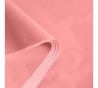 Lot de 50 feuilles de papier de soie coloré - 25 couleurs - Papier cadeau - 66 x 50 cm - Pêche