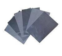 Lot de 50 feuilles de papier de transfert, papier calque noir, papier calque pour bois, papier carbone à dessiner, papier graphite, autocopiant, papier calque A4 pour papier, bois, lin, 21 x 29,7 cm