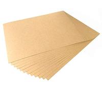 Lot de 50 feuilles de papier kraft A4 160 g/m² finition mate/vierge pour impression de cartes artisanales