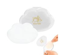 Lot de 50 feuilles de savon de voyage portables pour le lavage des mains | Mini feuilles de papier de savon doux pour la peau, bandes de poche légères, pâte nettoyante jetable pour l'extérieur