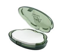 Lot de 50 feuilles de savon portables pour voyage - Forme pratique - Comprimés de savon - Solution de lavage des mains - Flocons de savon de randonnée