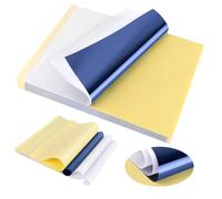 Lot de 50 Feuilles Papier de Transfert de Tatouage, MXTIMWAN Papier Transfert Tatouage, A4 Papier Tatouage Temporaire Papier de Transfert de Tatouage Thermique, Tatouages Pochoir Imprimante Papier