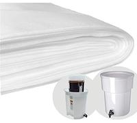Lot de 50 filtres à café à froid commerciaux, 50,8 x 50,8 cm pour machines à café à froid de modèle commercial et systèmes commerciaux de 5 gallons