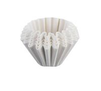 Lot De 50 Filtres À Café En Papier, Type Goutte À Goutte, For Infusion Manuelle, En Pâte De Bois, En Papier Ondulé, For Gâteau Origami(Large white 100pcs)