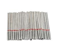 Lot de 50 forets à cuticules pour ongles - Embouts de perceuse à ongles diamantés - Outils de pédicure électriques