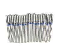 Lot de 50 forets à cuticules pour ongles - Foret à ongles diamanté - Lime à ongles électrique - Outil de pédicure