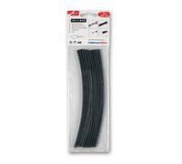 Lot de 50 gaines thermorétractables noires HIS-3-BAG-3/1 200MM (5X10)