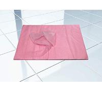 Lot de 50 Gazes imprégnées roses Stever Pro pour balayage humide des sols (parquets, carrelage, vinyl.) 60x30cm - 2 sachet(s) de 50