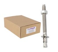 Lot de 50 goujons d'ancrage en acier inox A2 M6 - Diamètre 6 mm - 60 MM