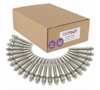 Lot de 50 goujons d'ancrage M8 en Acier Inoxydable A2 - Diamètre 8 mm - Longueur 115 mm - Diamètre 8 mm