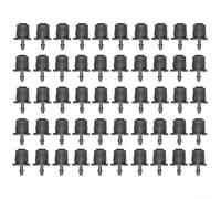 Lot de 50 goutteurs à pulvérisation ronds pour irrigation goutte à goutte avec couverture complète du cercle adapté pour une utilisation dans le jardin et la ferme