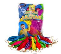 Lot de 50 grands ballons de fête pour enfants - Ballons géants de 30,5 cm - Ballons durables pour fêtes d'anniversaire d'enfants