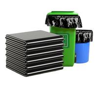 Lot de 50 grands sacs poubelle noirs de 80 litres