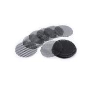 Lot de 50 grilles rondes en maille pour pots de fleurs, bonsaïs, grilles inférieures, grille de drainage ronde, coussinets ronds en maille métallique petits trous