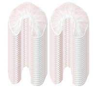 Lot de 50 housses d'appui-tête de massage housses d'oreiller jetables en forme U draps table massage jetables et légers