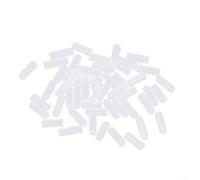 Lot de 50 housses de protection anti-perte pour chaînes de pendentifs, conçues pour sécuriser les perles et réduire le risque de chute dans la fabrication de bijoux