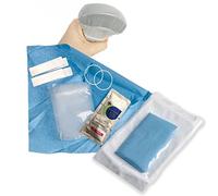 Lot de 50 housses de sonde à ultrasons, transducteur jetables, transparentes et sans latex, emballage individuel (6" x 12", 50 PCS)