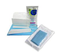 Lot de 50 housses de sonde à ultrasons, transducteur jetables, transparentes et sans latex, emballage individuel (5" x 48", 50 PCS)