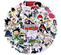 Lot de 50 Hunter X Hunter Autocollant japonais dessin animé gon freecss whale islandais vinyle autocollant pour ordinateur portable, gourde, voiture, skateboard, guitare, casque