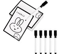 Lot de 50 jetons MTG réutilisables effaçables à sec avec marqueur double face pour Magic The Gathering DIY Cartes vierges Accessoires de jeux de cartes