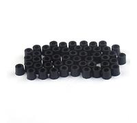 Lot de 50 joints de rechange pour climatisation - Tuyau de charge 1/4" - Joint de valve - Répartiteur - Réparateur - Résistance à la corrosion - Système de réparation - Joint en caoutchouc - Rondelle