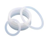 Lot de 50 joints toriques en caoutchouc blanc, épaisseur 2/3/3,5/4 mm, diamètre extérieur 5-100 mm(OD 6mm,CS 4mm)