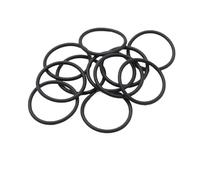 Lot de 50 joints toriques en caoutchouc nitrile noir, épaisseur CS 1,8 mm, diamètre extérieur 1,8 à 71 mm, résistants à la corrosion et à l'huile(ID 40mm OD 43.6mm)