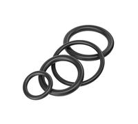 Lot de 50 joints toriques en nitrile noir, section transversale 5,3 mm, diamètre intérieur 20-69 mm, pour le remplacement des joints de robinetterie et les travaux de plomberie,32,6 x 22 x 5,3 mm