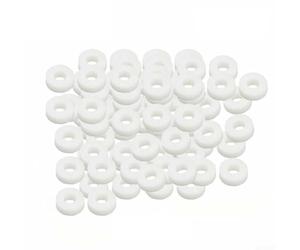 Lot de 50 joints toriques M10 PTFE pour joint d'air et joints d'étanchéité à haute pression pour raccords rapides de mini jauge, raccords de compteur et applications de soupape de purge