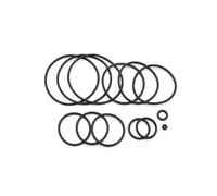 Lot de 50 joints toriques NBR CS 1,0 mm diamètre extérieur, 3 à 72, en caoutchouc nitrile noir, forme ronde, résistants la corrosion(OD 19mm ID 17mm)