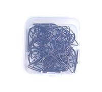 Lot de 50 jolis clips de papier décoratifs en forme de larme Marque-page en métal Clips de planification Bureau pour les amateurs de papier à lettres Petits marque-pages Porte-larmes en papier créatif