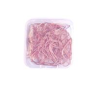 Lot de 50 jolis clips de papier décoratifs en forme de larme Marque-page en métal Clips de planification Bureau pour les amateurs de papier à lettres Petits marque-pages Porte-larmes en papier créatif
