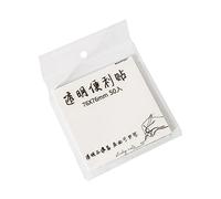 Lot de 50 kits de papier autocollant transparent étanche pour scrapbooking