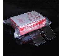 Lot de 50 lames de verre vierges réutilisables for microscope de laboratoire, double concave, 25,4 x 76,2 mm(7101 Blakn Slides)