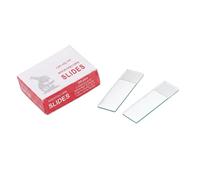 Lot de 50 lames en verre pour surfaces pré-nettoyées pour la biologie fondamentale et les surfaces lisses