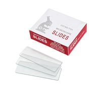 Lot de 50 lames en verre pour surfaces pré-nettoyées pour la biologie fondamentale et les surfaces lisses