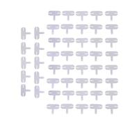 Lot de 50 liaisons de batterie professionnelles en métal de type T 0,15 mm Capacité de courant 30 A Convient pour les projets d'assemblage, bandes de connexion en alliage à haute conductivité