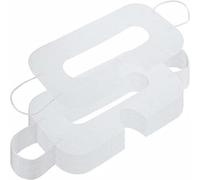 Lot De 50 Lunettes De Réalité Virtuelle Jetables 3d Unies En Tissu Polaire Doux Et Respirant Pour Lunettes De Réalité Virtuelle