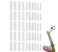 Lot de 50 Manchons de greffage en Silicone pour Arbres fruitiers, pour de Jardin, Agriculteurs, jardiniers, Fleurs, tiges de 3 à 7,5 mm