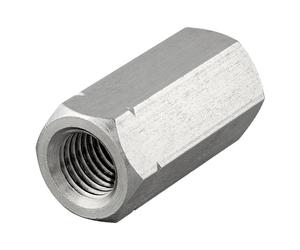 Lot de 50 manchons hexagonaux avec filetage intérieur, Acier inoxydable A2/V2A, Manchons filetés, Manchons de connexion, Écrous d'écartement, Écrous longs (M10 x 30 mm, 50 pièces)