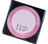 Lot de 50 membranes filtrantes microporeuses de la série organique pour la pureté de l'eau assurée par des pores de 0,22 um/0,45 um dans un lot de 50 membranes filtrantes en cellulose mélangées