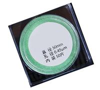 Lot de 50 membranes filtrantes microporeuses organiques haute efficacité pour filtration d'eau avec membrane filtrante en cellulose mixte de 0,22 um/0,45 um