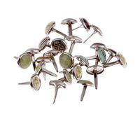 Lot de 50 mini attaches parisiennes multicolores de 9,5 mm pour scrapbooking, décoration, loisirs créatifs