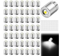 Lot de 50 mini lumières LED pour maison de poupée, mini lampes pour bricolage pour décoration de fête, éclairage de maison de poupée, jouets briques de construction, accessoires de maison de poupée